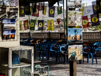 2014 - Turkey - Ilisu dam -Hasankeyf - Preparing the electoral campaign meeting (