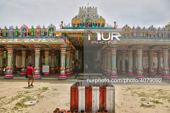 Madduvil Panriththalaichchi Amman Kovil (Madduvil Panriththalachchi Amman Hindu Temple) in Madduvil, Jaffna, Northern Province, Sri Lanka. 