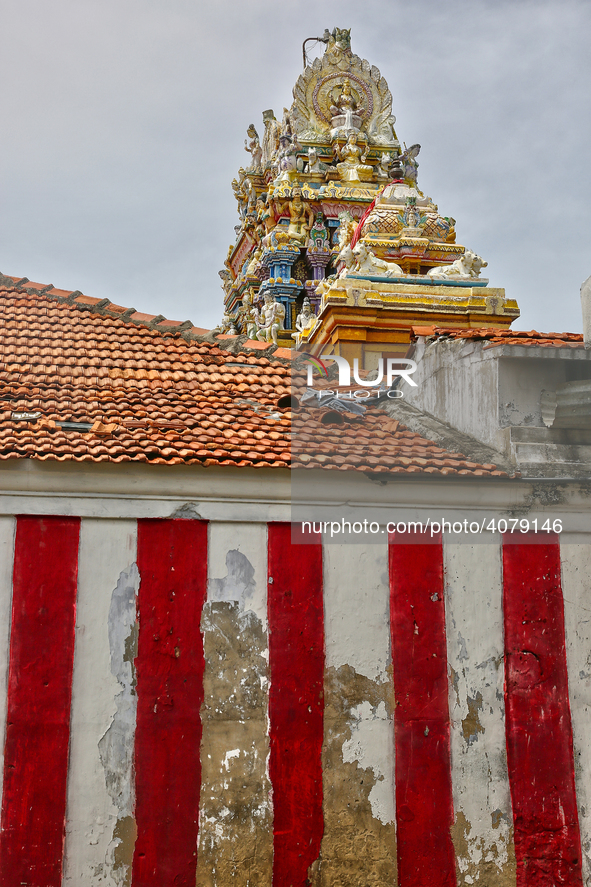 Madduvil Panriththalaichchi Amman Kovil (Madduvil Panriththalachchi Amman Hindu Temple) in Madduvil, Jaffna, Northern Province, Sri Lanka. 