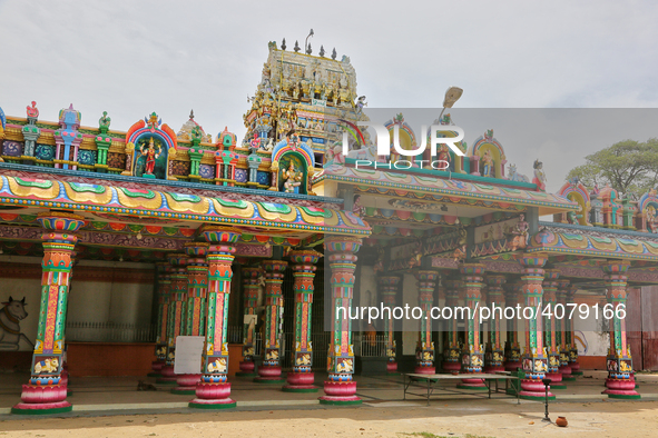 Madduvil Panriththalaichchi Amman Kovil (Madduvil Panriththalachchi Amman Hindu Temple) in Madduvil, Jaffna, Northern Province, Sri Lanka. 