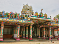 Madduvil Panriththalaichchi Amman Kovil (Madduvil Panriththalachchi Amman Hindu Temple) in Madduvil, Jaffna, Northern Province, Sri Lanka. (