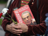 Representatives of leftist circles met at Daszynski Avenue to celebrate May Day outside the Monument to the Military Actions of the Proletar...