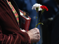 Representatives of leftist circles met at Daszynski Avenue to celebrate May Day outside the Monument to the Military Actions of the Proletar...