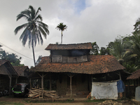 Furnance house for burning tile in clay tile factories at Pakuncen sub-district, Banyumas regency, Central Java province, on June 16, 2019....