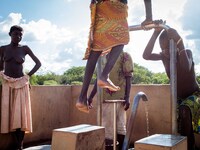 Girl jumps on the pump to gush forth the water
"The land of honest man". With these words Shankara has defined his people before it was kil...