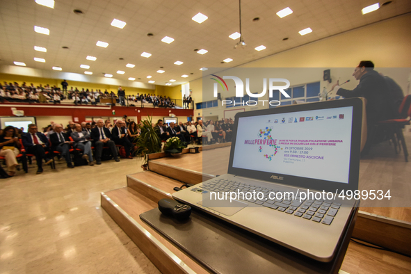 In the Ernesto Ascione school in Palermo, Mille Periferie took place, the network for urban regeneration and the safety of the suburbs of It...