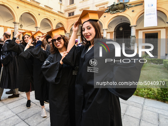 On the streets of Palermo, 550 graduates of the autumn session has marched. The graduation ceremony ended with the traditional "throwing of...