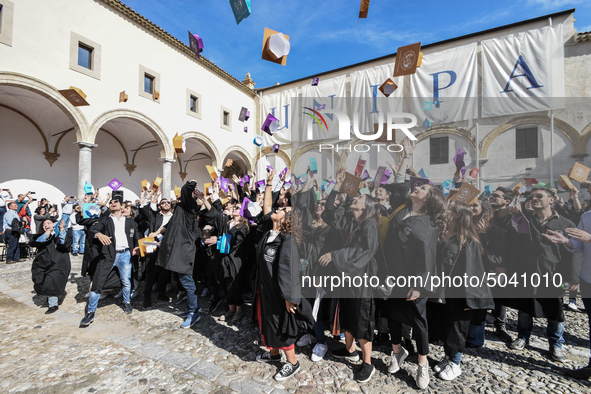 On the streets of Palermo, 550 graduates of the autumn session has marched. The graduation ceremony ended with the traditional "throwing of...