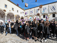 On the streets of Palermo, 550 graduates of the autumn session has marched. The graduation ceremony ended with the traditional "throwing of...