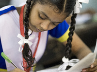 Student attend Primary Education Completion Examination in Dhaka, Bangladesh on November 17, 2019.
Primary Education Completion (PEC) and E...