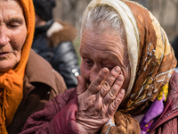 Old people are deeply desperate about situation in Krasnogorovka.
On April 6 2015, we visit Krasnogorovka. What we saw is the evident begin...