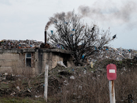 Even the city dump Krasnogorovka is left to itself as small ammount of emplyees burn rubbish.
On April 6 2015, we visit Krasnogorovka. What...