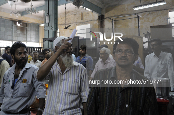 Mr. Hassan (the guy shouting ) who has been coming here for the last 40 years along with Sadhu Sarma a carpenter by profession during the Au...