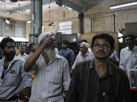 Mr. Hassan (the guy shouting ) who has been coming here for the last 40 years along with Sadhu Sarma a carpenter by profession during the Au...