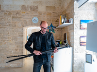 A studio photographer at work in Molfetta, Italy  on 8 June 2020.
The work of the studio photographers, after the pandemic, unlike the othe...