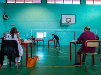 Turin, Italy 17th June 2020. 
A student during his exam.The final high school exam represents a return to class for students and teachers a...