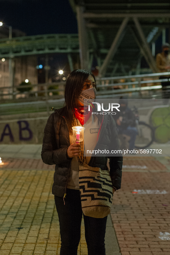 Students strike on the National University of Colombia for a free of charge semester as many of them had been hit by the economic recession...