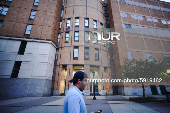 A view of Stuyvesant High School in Manhattan  as New York City, United States continues Phase 4 of re-opening following restrictions impose...