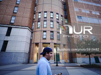 A view of Stuyvesant High School in Manhattan  as New York City, United States continues Phase 4 of re-opening following restrictions impose...