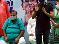 West Bengal Chief Minister Mamata Banerjee nephew and Trinamool Congress MP  Abhishek Banerjee addresses and attend Shri Parthya Chatterjee...