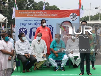 West Bengal Chief Minister Mamata Banerjee nephew and Trinamool Congress MP  Abhishek Banerjee addresses and attend Shri Parthya Chatterjee...