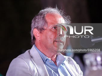 Andrea Crisanti during EKopark 2020 at Monselice, Padova, Italy on 26, August 2020. Andrea Crisanti is an Italian full professor of Microbio...