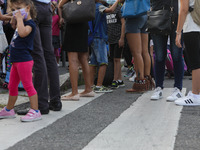 Reopening of schools after the forced closure due to the Coronavirus emergency in Italy, Milan, Italy, on September 14, 2020 (