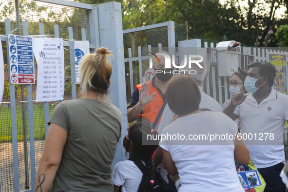 Reopening of schools after the forced closure due to the Coronavirus emergency in Italy, Milan, Italy, on September 14, 2020 