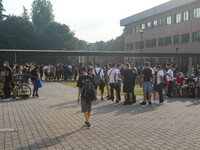 Reopening of schools after the forced closure due to the Coronavirus emergency in Italy, Milan, Italy, on September 14, 2020 (