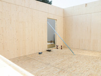 Works for the construction of prefabricated buildings destined to become classrooms to guarantee and carry out activities in safety, Italy,...