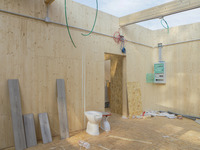 Works for the construction of prefabricated buildings destined to become classrooms to guarantee and carry out activities in safety, Italy,...