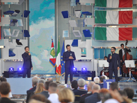 ''Il Volo'' perform on the occasion of the reopening of schools and the start of the new school year,  'Tutti a scuola' (Everyone At School)...