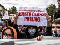 Students strike against the way the Italian government managed, with delays and failures, the restart of the school year 2020/2021, followin...