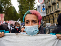 Students strike against the way the Italian government managed, with delays and failures, the restart of the school year 2020/2021, followin...