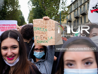 Students strike against the way the Italian government managed, with delays and failures, the restart of the school year 2020/2021, followin...