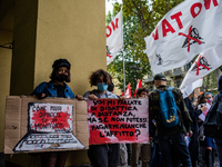 Students strike against the way the Italian government managed, with delays and failures, the restart of the school year 2020/2021, followin...