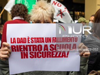 Students strike against the way the Italian government managed, with delays and failures, the restart of the school year 2020/2021, followin...