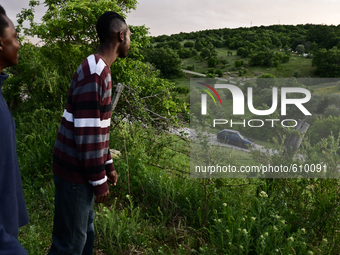 The Gordens are contemplating the road ahead in the village of Kostur, Bulgaria  on May 12, 2015 (