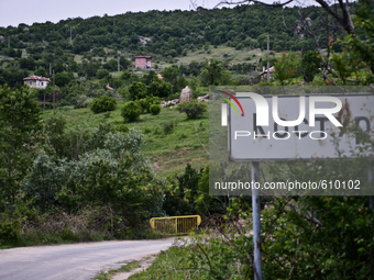 A view to the secluded village of Kostur, Bulgaria where the Gordons have chosen to live on May 02, 2015 (