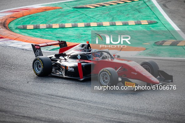 Lappalainen Konsta 40 of Kic Motorsport drives during the Formula Regional European Championship at Autodromo Nazionale di Monza on October...