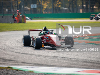 Pasma Patrick 5 of Kic Motorsport drives during the Formula Regional European Championship at Autodromo Nazionale di Monza on October 18, 20...