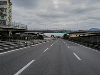 Whirpool Employees protest against the closer fabric in Naples, Italy on October 28, 2020  (