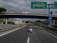 Whirpool Employees protest against the closer fabric in Naples, Italy on October 28, 2020  (