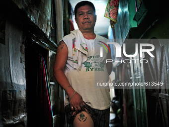 Go to http://nurphoto.com/reportages/ to see more - BATANG CEBU / Danilo who has been in prison for 13 years because of child abuse and rape...