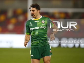 Nick Phipps of London Irish during Gallagher Premiership between London Irish and Leicester Tigers at Brentford Community Stadium , Brentfor...