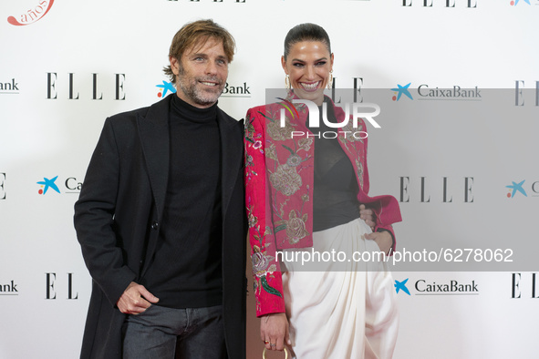 Laura Sanchez attends 'Elle 75th Anniversary' photocall at Centro Centro on December 15, 2020 in Madrid, Spain.  