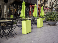 Restaurants will close the terrace and only will maintain the take away service in the new restriction measures that  autonomic Mallorca gov...