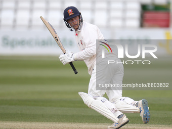  Essex's Tom Westley during  Championship Day One of Four between Essex CCC and Worcestershire CCC at The Cloudfm County Ground on 08th Apri...