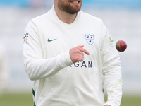  Worcestershire's Joe Leach  during  Championship Day One of Four between Essex CCC and Worcestershire CCC at The Cloudfm County Ground on 0...