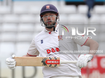  Essex's Nick Browne during  LV Championship Group 1 Day One of Four between Essex CCC and Worcestershire CCC at The Cloudfm County Ground o...